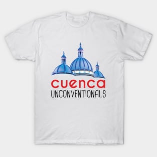 Cuenca Unconventionals with Blue Domes (Light Bg) T-Shirt